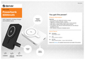Powerbank Magnetisk 5000mAh Denver